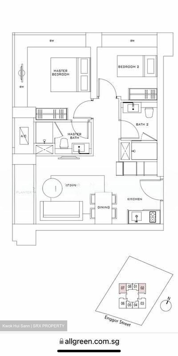 Skysuites@Anson (D2), Apartment #557318491